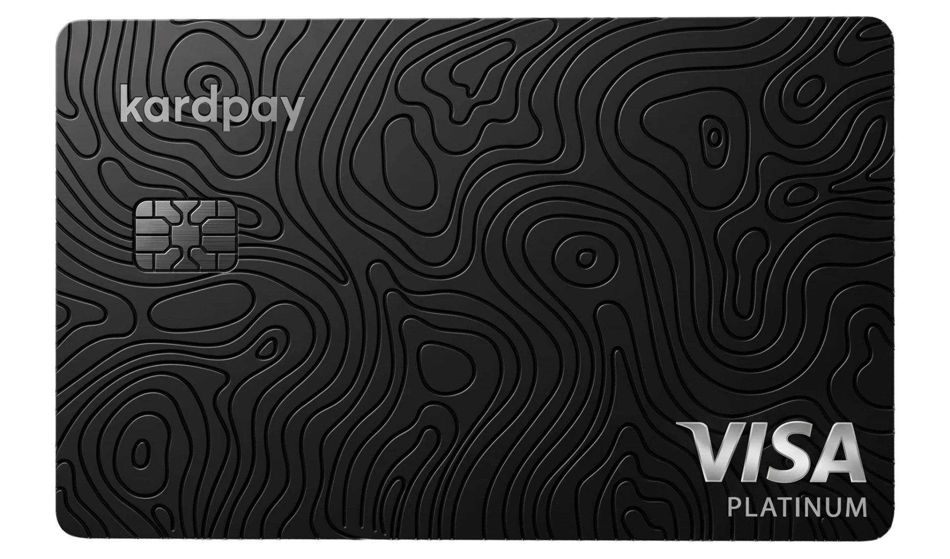 Kardpay Physical Elite metal Visa card