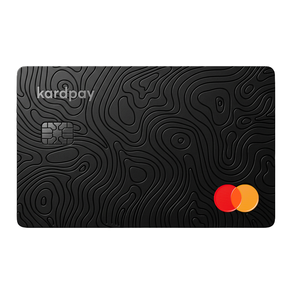 Kardpay Physical Elite metal Mastercard